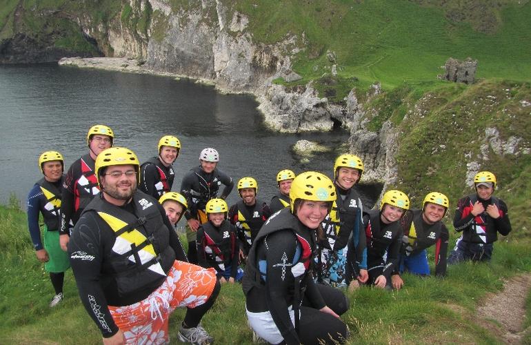 Coasteering a Portrush