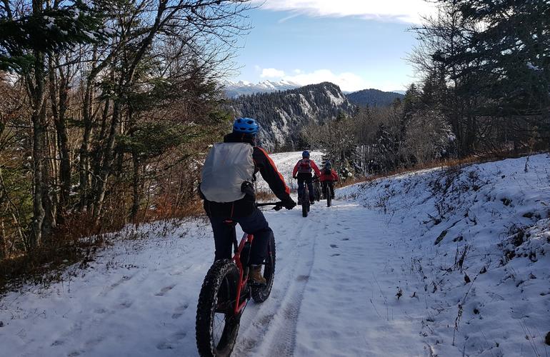 Giro in fatbike a Chamrousse