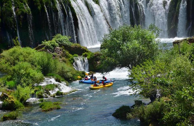 Fiume Zrmanja vicino a Zara